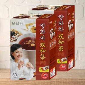 담터 쌍화차 플러스 50T 8각 스틱 대용량 차 탕비실 사무실 업소용 일회용