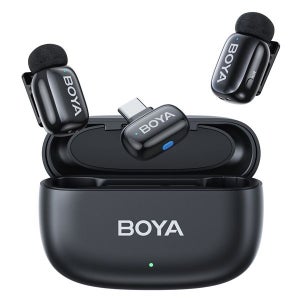보야 미니 정품 BOYA mini-14 무선마이크 C타입 (수신기1/송신기2/충전케이스)