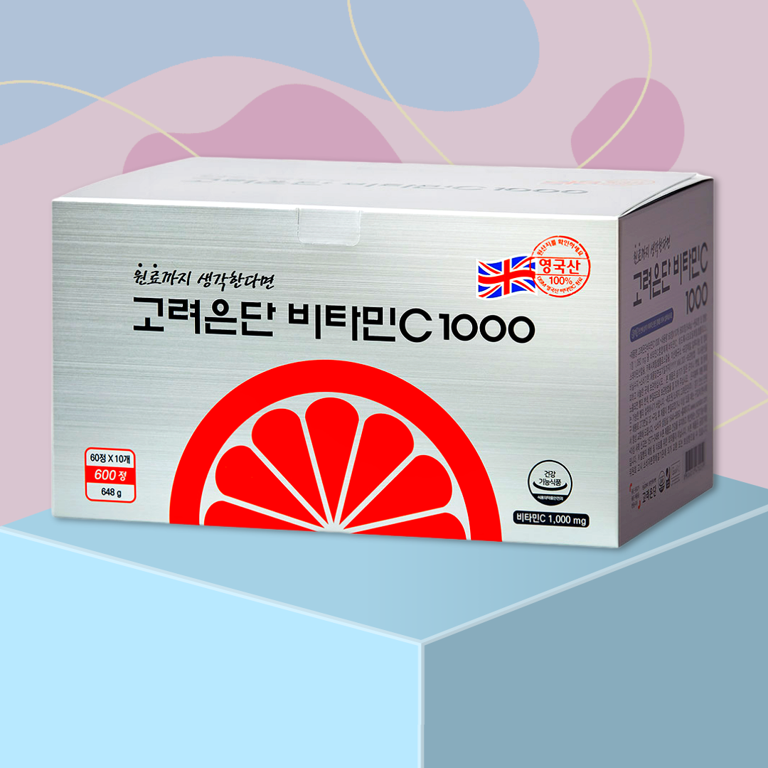 고려은단 비타민C 1000 600정 <b>유재석비타민</b>