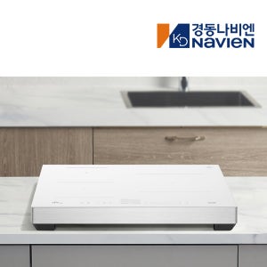 방문설치 나비엔매직 3구 인덕션 전기레인지 쿡탑 독일쇼트사상판 3400W 8.5cm스탠드, 화이트 ERI4023