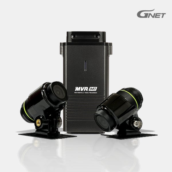 지넷 MVR M1 오토바이 바이크 블랙박스 2채널 FHD 완전방수 16GB