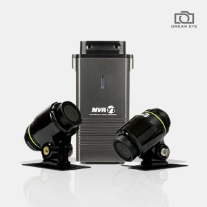 드림아이 지넷 MVR Y1 오토바이 바이크 블랙박스 2채널 FHD 방수카메라 32G