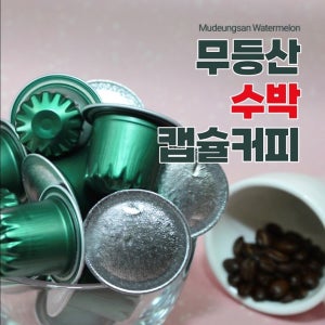 무등산 수박 캡슐 커피(18ea) 선물세트 답례품 네스프레소 호환 홈카페 광주 특산품 특산물 기념품 감사 선생님 결혼 돌 웨딩 기업 행사 승진 퇴사 스페셜티