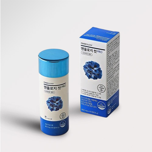 푸드올로지 맨올로지 컷 PRO 800mg x 80정 파란통 <b>다이어트</b>