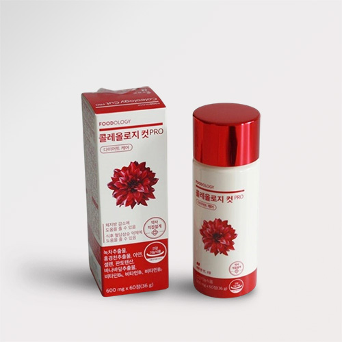 푸드올로지 콜레올로지 <b>컷</b> PRO 600mg x 60정 빨간통 다이어트 빨간약