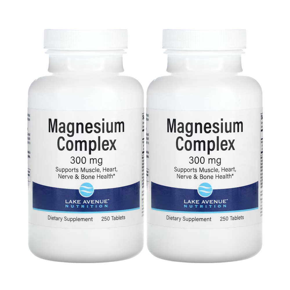 레이크에비뉴 Magnesium <b>마그네슘 컴플렉스 300mg</b> 250정 2개