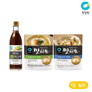 청정원 맛선생 구운대파 채소액 950g + 한알육수 160g 외 2종 총2개