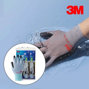3M 장갑 슈퍼그립 쿨 얇은 여름 코팅 장갑 스마트폰터치 10켤레