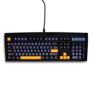 큐센 DT35 104 8K 풀윤활 가스켓 유선 기계식 키보드 커스텀 핫스왑 블랙 민트축