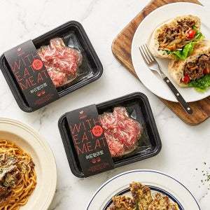 위드잇 냉동 한우 양념 소불고기 200gX3팩 아기 아이 반찬 저염 무방부제 무첨가