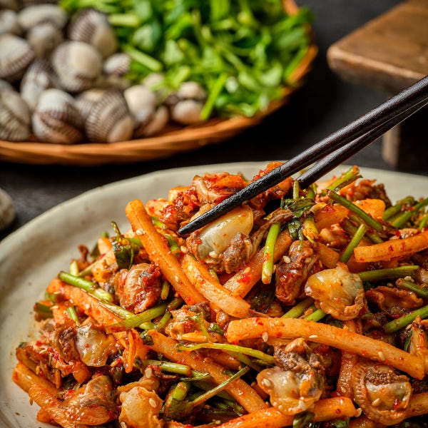 푸른회식당 반고개무침회 꼬막무침회 2-3인