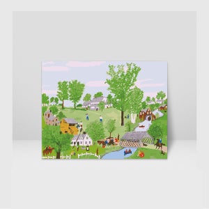 그랜마 모지스 봄날 DIY 명화 유화 취미생활 그림그리기 중형 대형 특대형