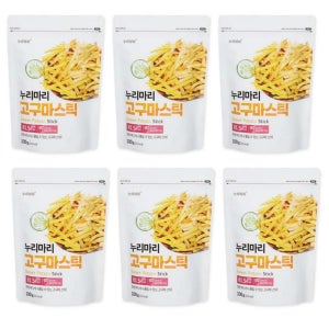 고구마스틱 프리미엄 간식 100g, 6개