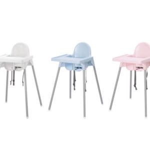 이케아 ANTILOP 아기의자 유아 식탁 이유식 하이체어 식당 국민 아기의자