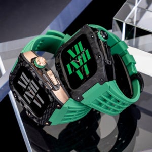 애차드밀 애플워치 울트라3 메탈 카본 케이스 일체형 스트랩 리차드밀 명품 풀커버 44 45