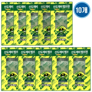 산도깨비 멤브렌 차량용 방향제 피톤치드, 6g, 10개