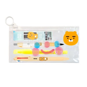 카카오프렌즈 파우치 문구세트 라이언 웰컴키트 어린이날선물 초등 학용품 졸업 입학 학교 단체선물 학용품