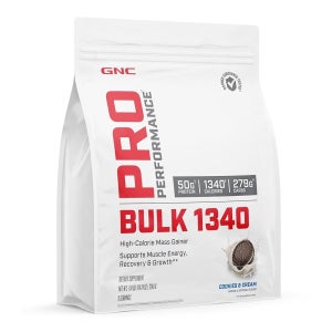 GNC 프로 퍼포먼스 벌크 1340 매스 게이너 쿠키앤크림 3240g
