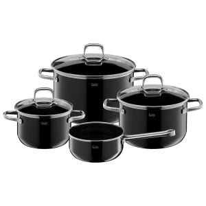 실리트 실라간 엘레강스 냄비 세트 4종 블랙