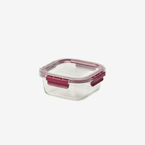 [실리만] 올웨이 내열유리 밀폐용기 정사각 310ml WGK5101