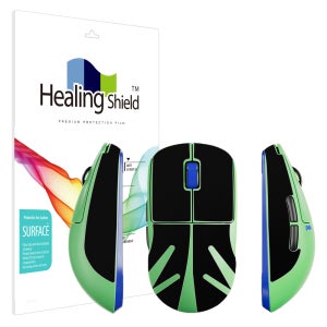 힐링쉴드 펄사 X2 CrazyLight 무선 게이밍 마우스 블랙 외부 보호필름 세트