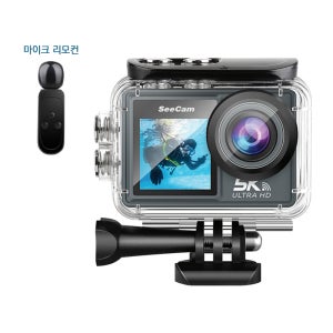씨캠 5K 액션캠 SC-A55 브이로그카메라 유튜버캠 자전거블랙박스 시캠 스포츠캠 오토바이블랙박스 수중캠