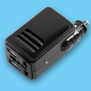 시거잭타입 차량용 100W 인버터-2.1A/USB 2포트