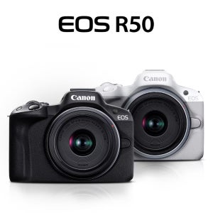 캐논 EOS R50 미러리스 카메라 (본체 + 18-45mm 렌즈 KIT)