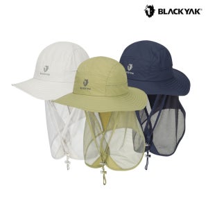 블랙야크 여름 차양막 자외선차단 벙거지 등산모자 쿨맥스 사하라햇B 2BYHTSU918