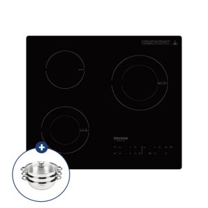 하이라이트 3구 매립형 전기레인지 전기쿡탑 특별할인가 HSEC-E3000K 스탠드