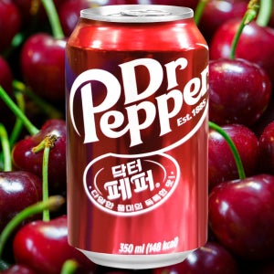 닥터페퍼 350ml 24캔 체리 콜라 음료수 뚱캔 캔음료 탄산음료 체리콕