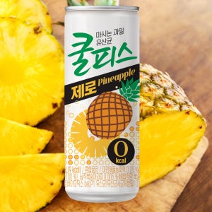 쿨피스 파인애플 제로 230ml 30캔 음료수 캔음료 쿨피스캔