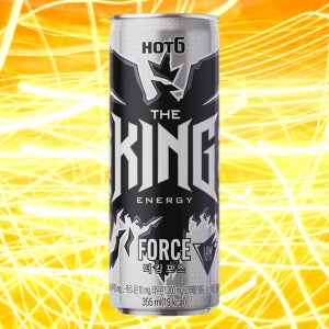 핫식스 더킹 포스 355ml 24캔 에너지 드링크 음료 음료수 캔음료