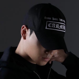 카미드 레터링 명품모자 깊은모자 얼굴작아보이는 볼캡