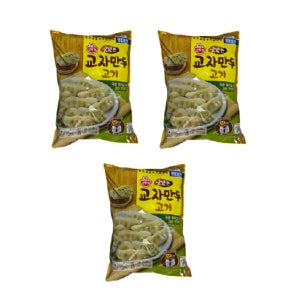 오뚜기 맛있는 교자만두고기 3KG 3개 (1박스)