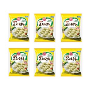 오뚜기 맛있는 교자만두고기 1200G 6개 (1박스)