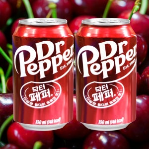 닥터페퍼 350ml 48캔 체리 콜라 음료수 뚱캔 캔음료 탄산음료 체리콕