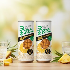 쿨피스 파인애플 제로 230ml 60캔 음료수 캔음료 쿨피스캔