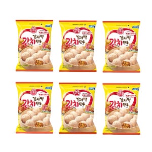 오뚜기 맛있는 감자떡 만두김치 1200G x 6개 (1박스)