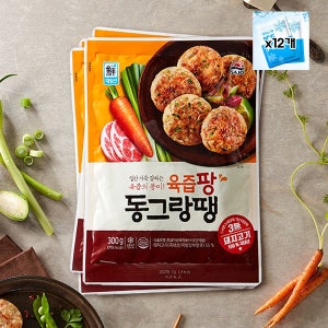 사조 대림선 육즙팡 동그랑땡 600g(300gX2) 12개입 1box 대용량 업소용