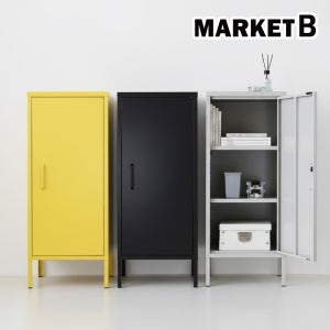 마켓비 미니 사물함 스터디카페 사물함 모던세로중 1문