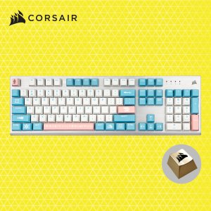 커세어 K60 RGB PRO SWEET SKY 비올라축 골드키캡 에디션