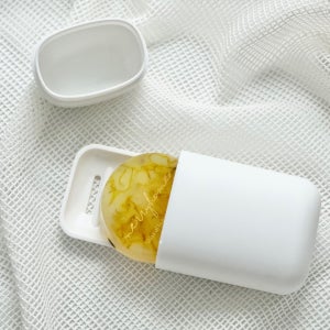 여행용 비누케이스 휴대용 골프라운딩 헬스 수영장 캠핀 올인원비누 받침대 물샘방지