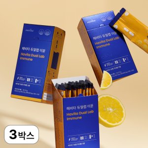 [25중 복합기능성] 해비타 듀얼랩 이뮨 액상 멀티 종합 올인원비타민 10포, 3개