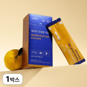 [25중 복합기능성] 해비타 듀얼랩 이뮨 액상 멀티 종합 올인원비타민 10포, 1개