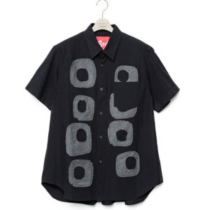 후미토간류 패치워크 셔츠 Pattern Patchwork Chambray Shirt