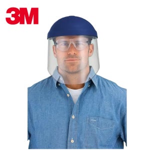 3M H8A+WP96 투명보안면 비산방지헤드기어 안면보호구 얼굴보호구 벌초 가정용 산업용