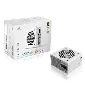 FSP VITA GM 1000W 80PLUS GOLD ATX3.1 화이트 품위
