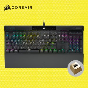 커세어 K70 RGB PRO 청축 게이밍 기계식 키보드 골드키캡 에디션