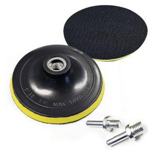 원형 샌딩패드 M10 100mm(아답터 별도)사포 그라인더 연마휠 샌딩기 샌더기